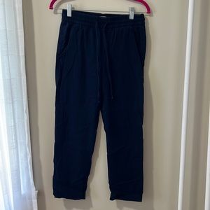 Navy Blue Women’s GAP Size XS Easy Pants, Summer, lightweight, with pockets
